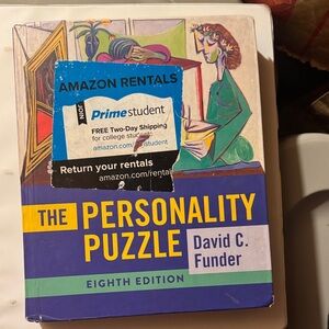 The Personality Puzzle Eighth Edition Book